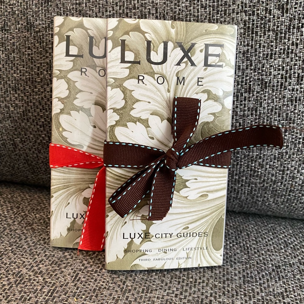 Luxe City Guide Rome Third Edition NWT
